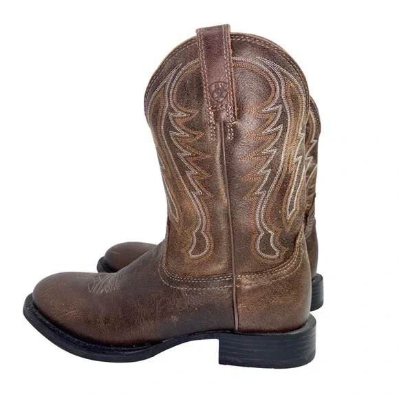 Ariat Cowboy Boots Men's US 7 D Style 10012787 Brown Leather Western - Picture 8 of 8